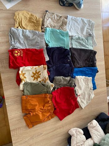 Lot de vêtements 12 mois garçon été