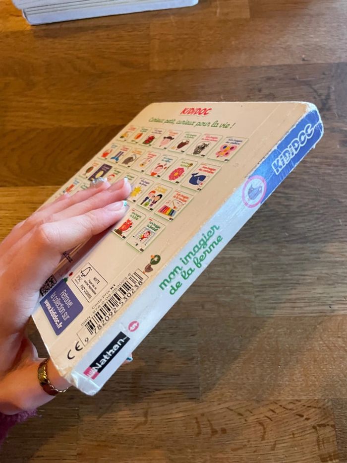 Livre Kididoc Mon imagier de la ferme - photo numéro 3