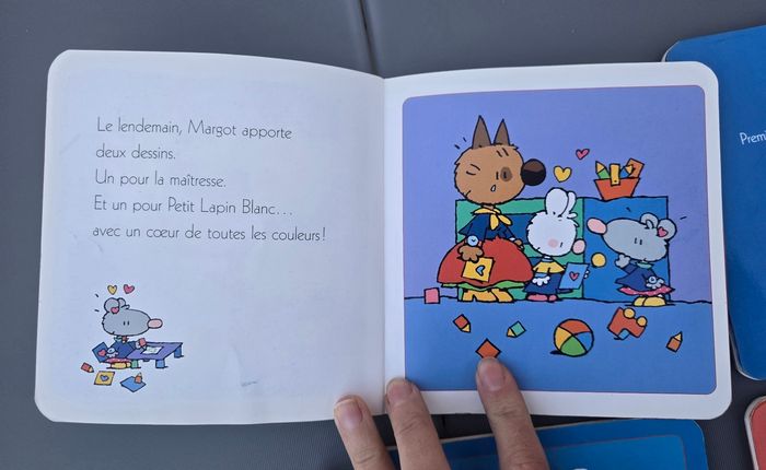 Lot de 4 livres Petit lapin Blanc - photo numéro 4