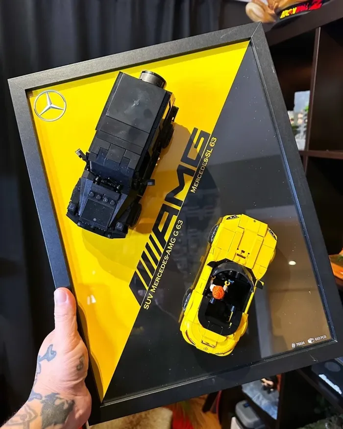 Affiche Lego AMG Mercedes 30x40 (fichier numérique)