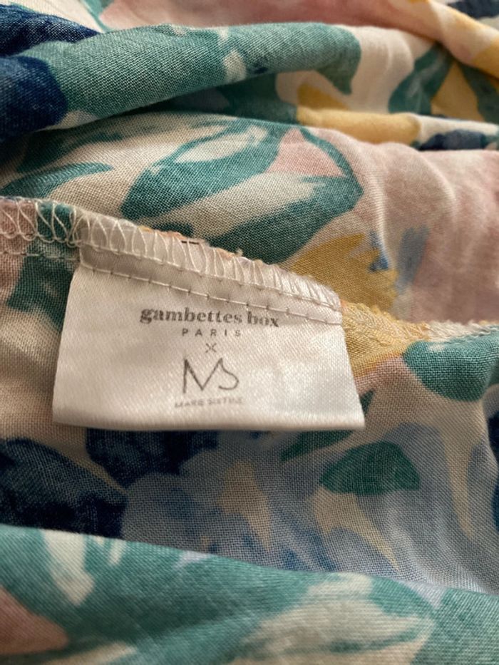 Robe D’Ete Sans Manches  Imprimée Fleurs Taille M - photo numéro 8
