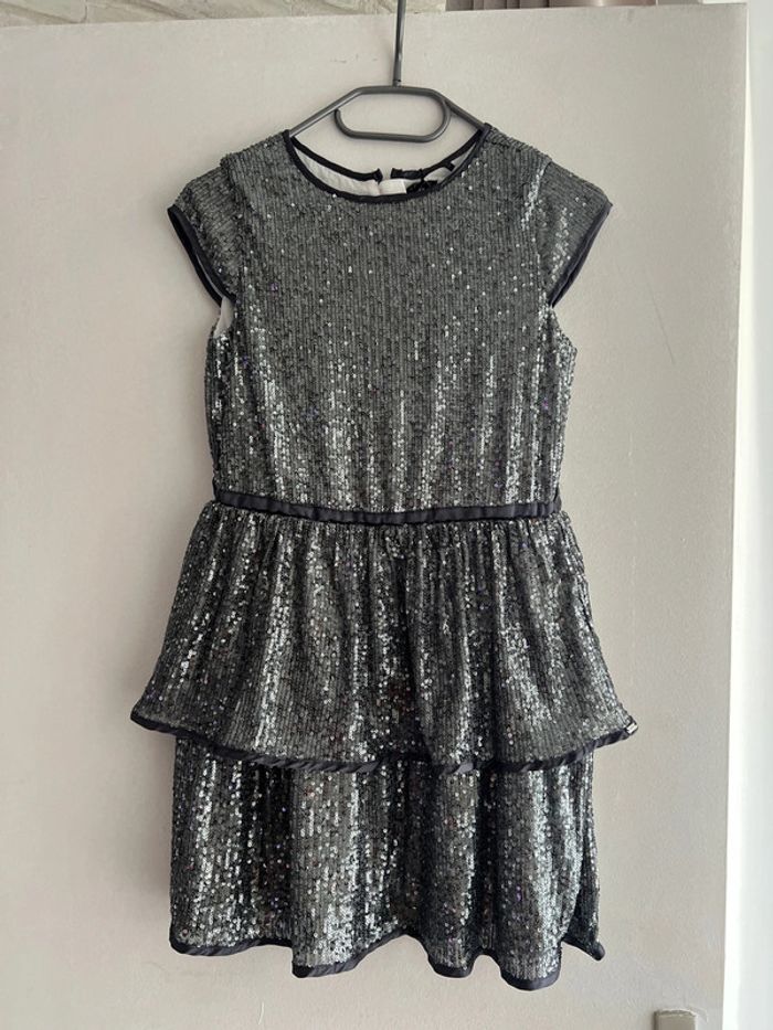 Magnifique robe à sequins ikks 10 ans