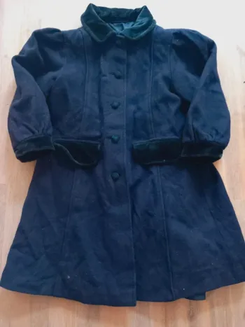 Manteau fille en laine 6 ans – style classique