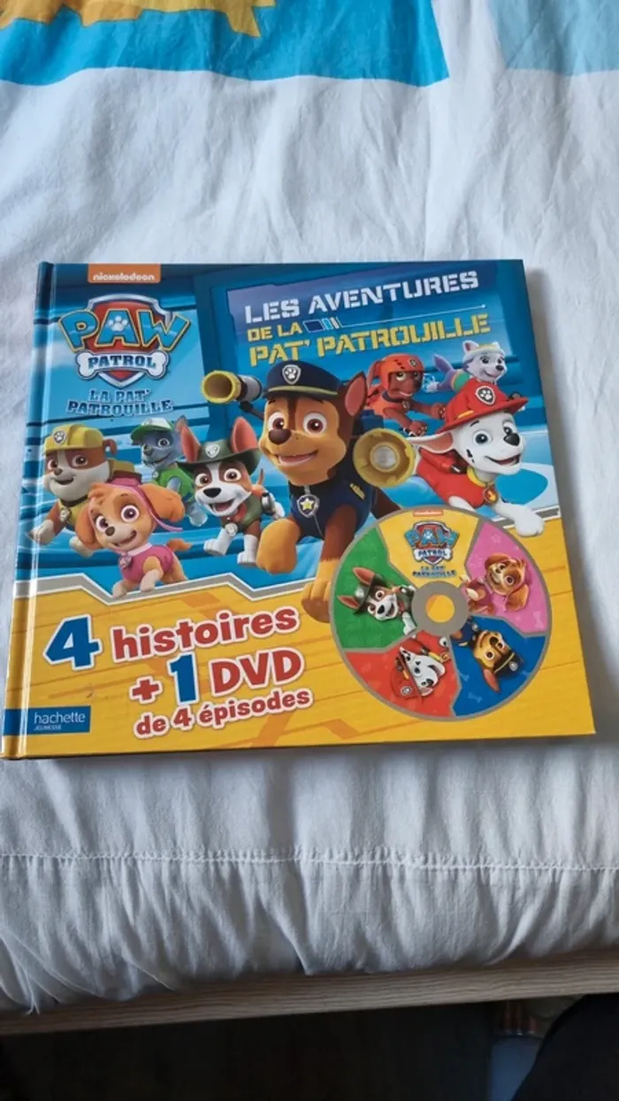Livre Les aventures Pat Patrouille