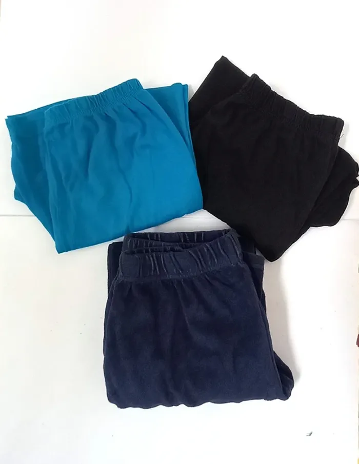 Lot 3 bas de pyjamas 12 ans