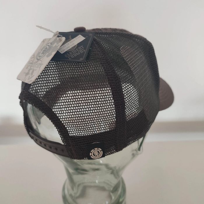 Casquette snapback vintage skate surf Element marron - photo numéro 8