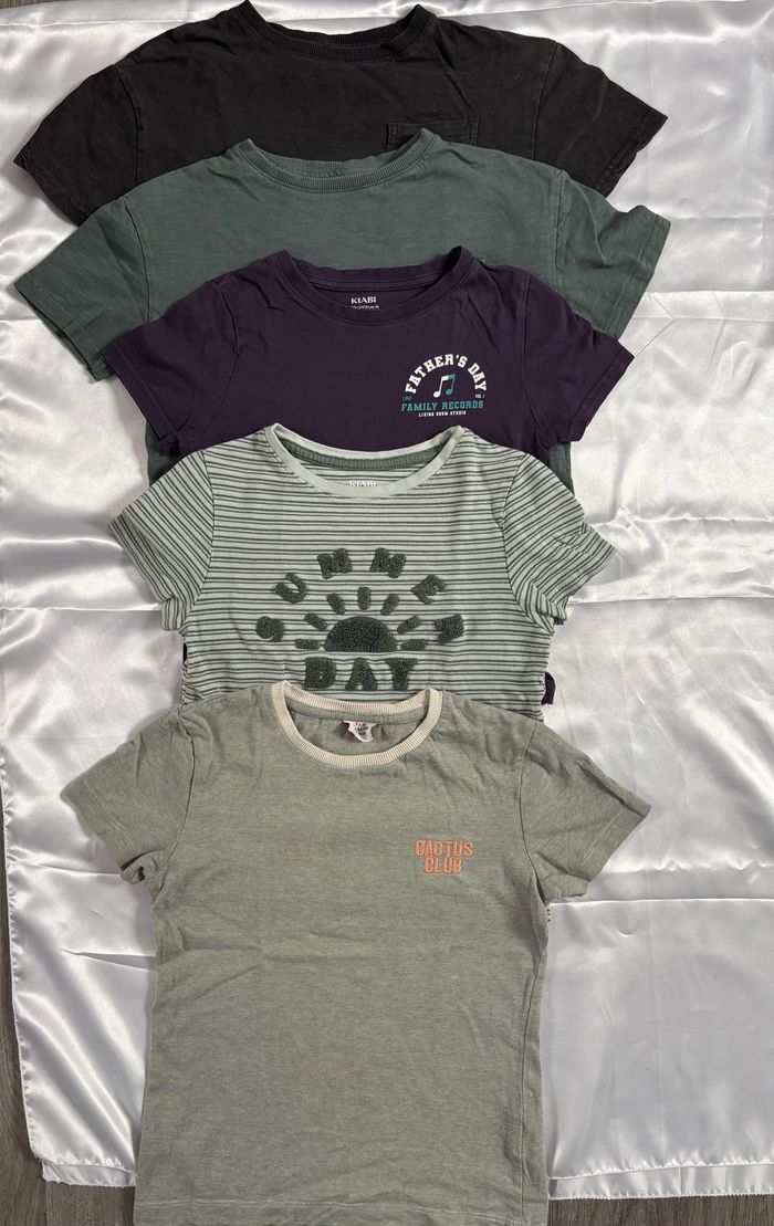 4 T-shirts 6 ans