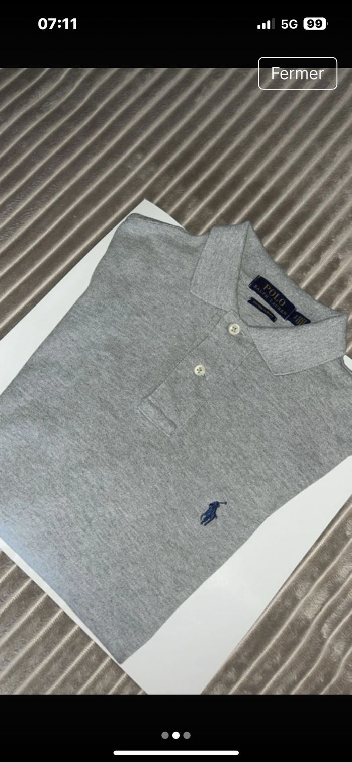 Polo à manche longue Ralph Lauren - photo numéro 2