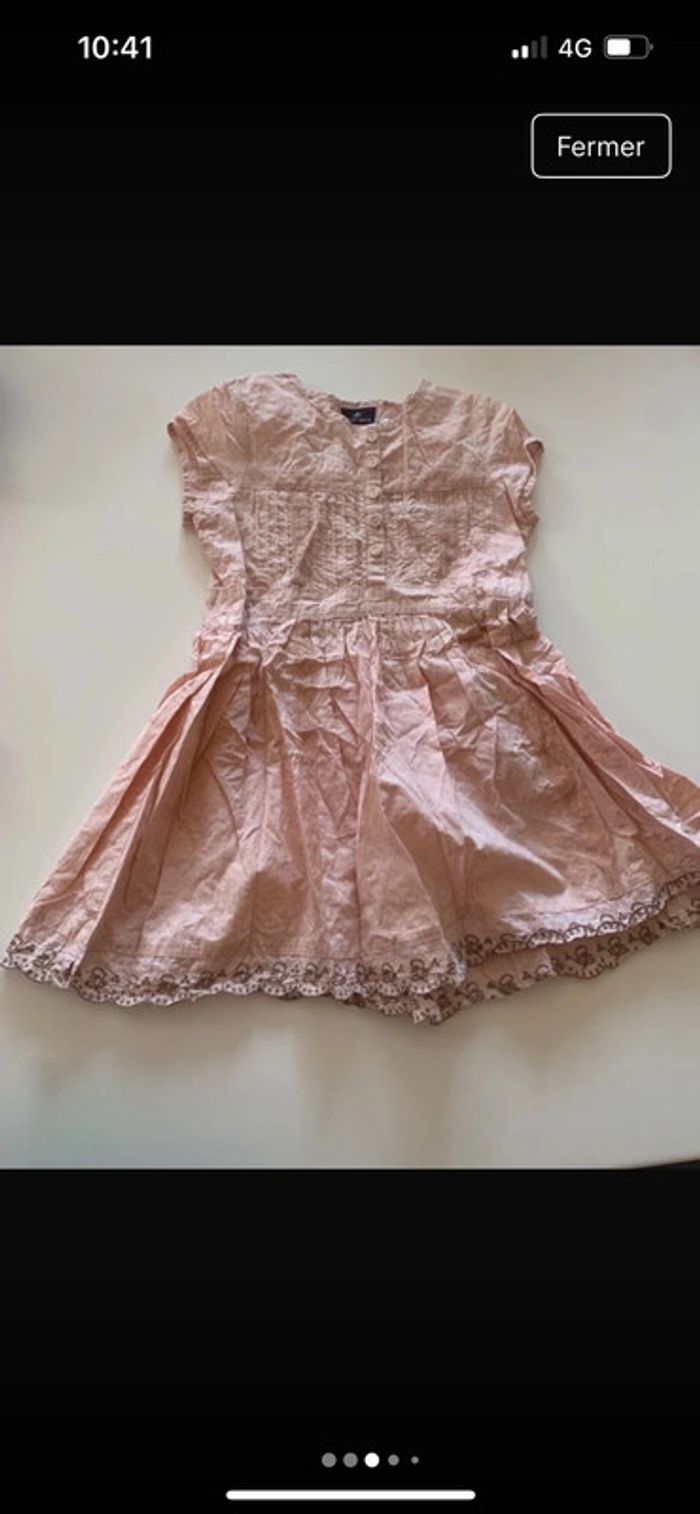 Robe rose pâle Sergent Major
