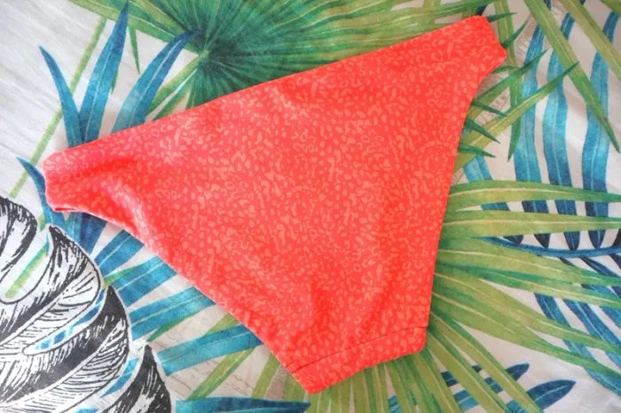Maillot de Bain 2 Pièces Couleur Corail - photo numéro 8
