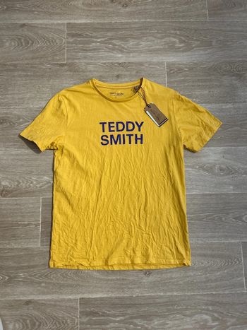 T-shirt jaune Teddy Smith L