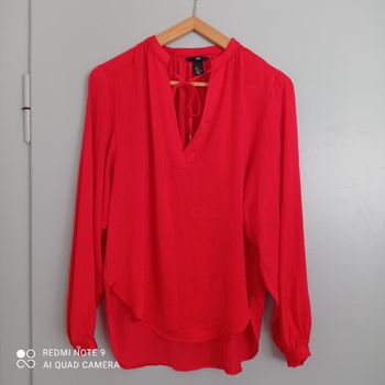 Blouse rouge t34