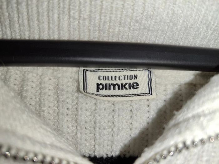 Pull marinière rayé noir et blanc Pimkie taille S - photo numéro 6