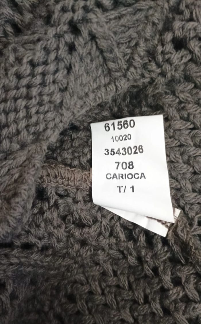 Pull femme taille 1 S cache cache - photo numéro 4