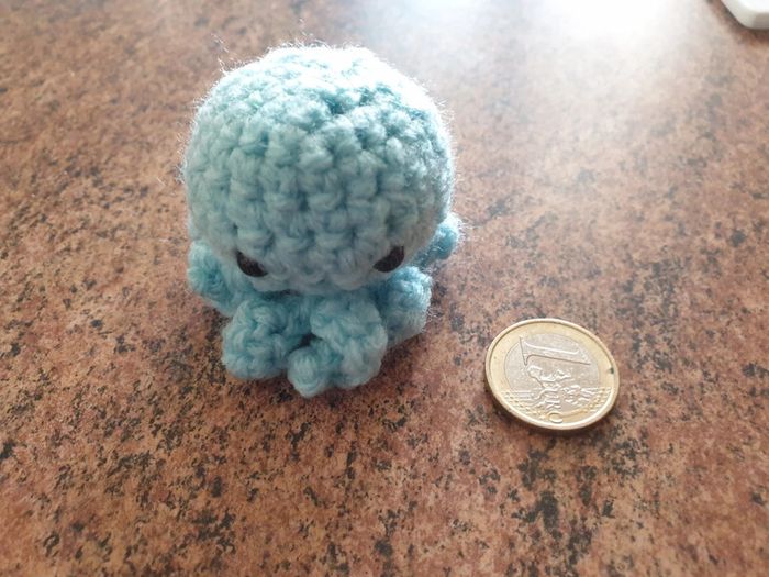 Magnifique pique aiguilles neuf fait main vintage pieuvre poulpe - photo numéro 3