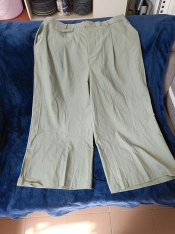 Pantalon large cider taille XXL couleur vert clair