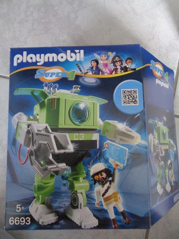 Super 4 robot cleano - playmobil 6693