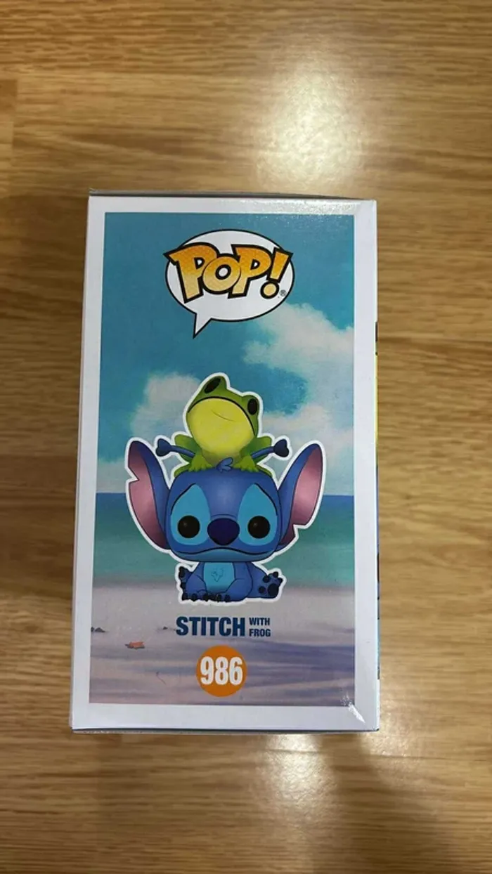 Funko Pop 986 Stitch with frog - photo numéro 4