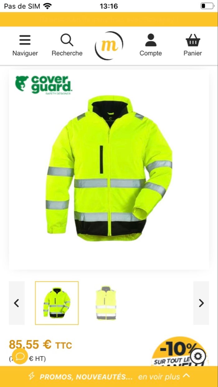 Veste fluo - photo numéro 4