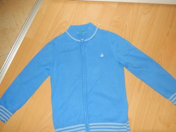 gilet benetton 6 7 ans taille s