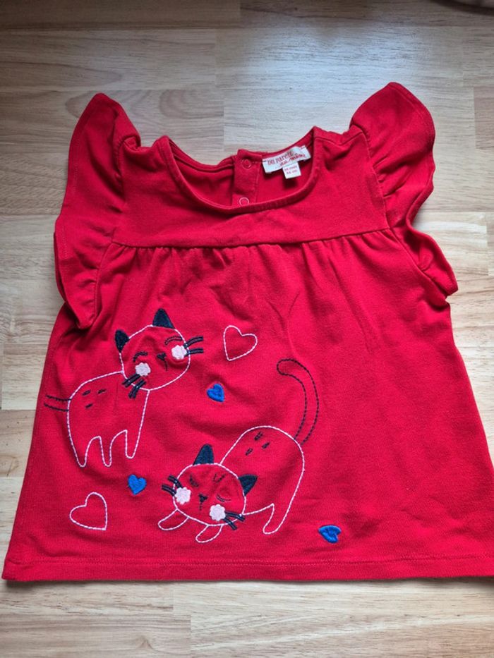 T-shirt Rouge DPAM