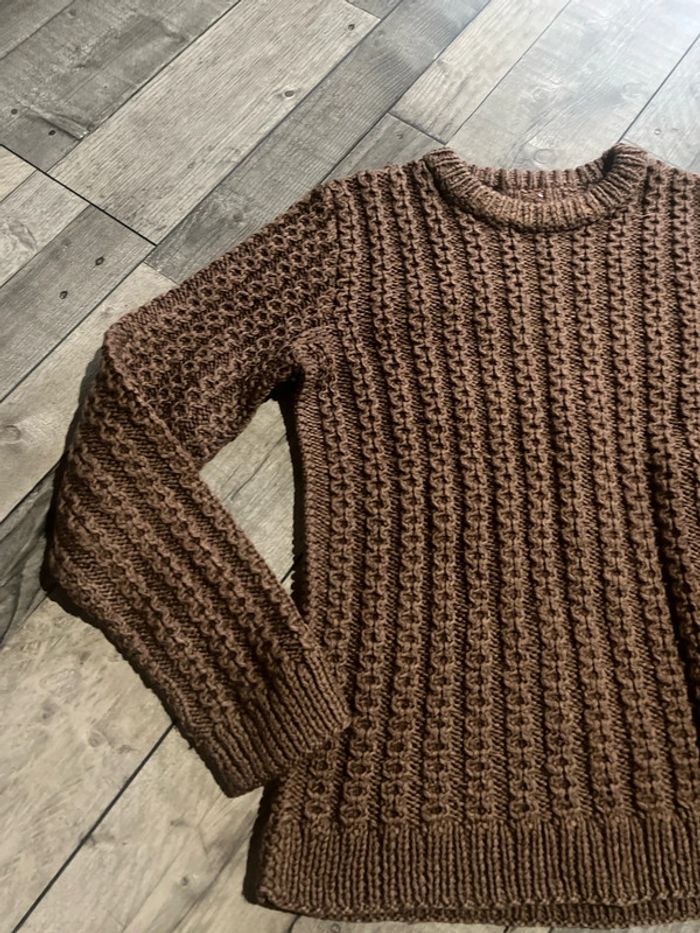Pull grosse maille - photo numéro 2
