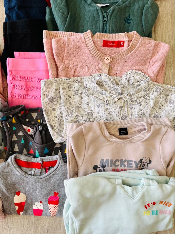 Lot de vêtements bébé fille multiple marque - photo numéro 6