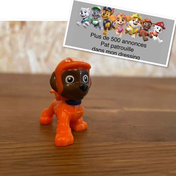 Figurine Zuma formule 1 de la Pat Patrouille Paw Patrol