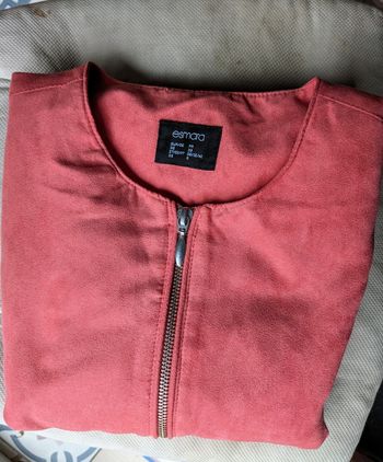 Veste style daim