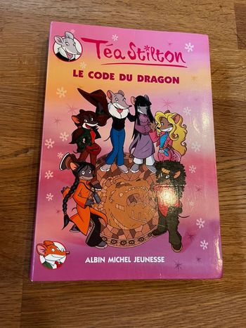 Grand Livre Téa Stilton Numéro 1 Le code du dragon
