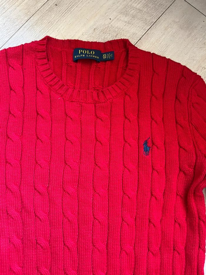 Pull torsadé Ralph Lauren vintage - photo numéro 2