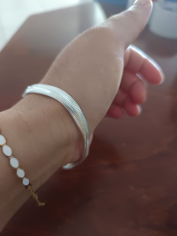 Collier et bracelet en argent S925 neuf - photo numéro 5