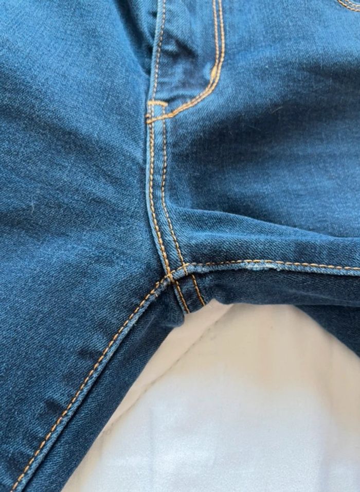 Jean mi taille haute levi’s bleu marine high rise skinny taille S/36 L32 femme - photo numéro 7