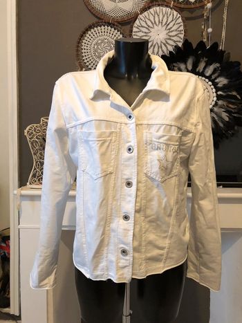 Chemise en jean blanche  Made in Italy