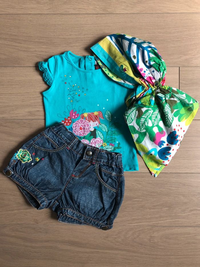 Thème 13 pièces Printemps/été exclusivement Catimini T-3A - photo numéro 5