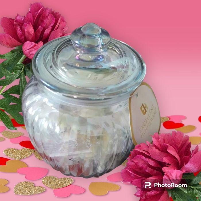 Jolie bonbonnière nacré avec 20 fondants