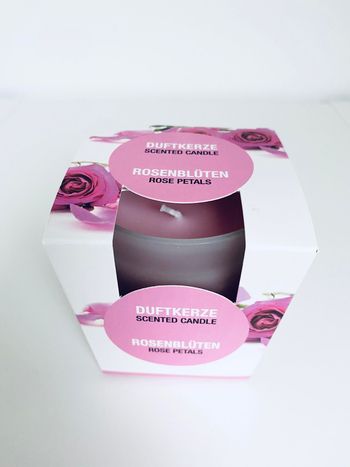 Bougie - Rose pétales - 120 gr - 25 heures