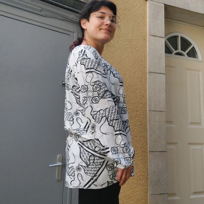 Blouse à imprimés L/XL - photo numéro 3