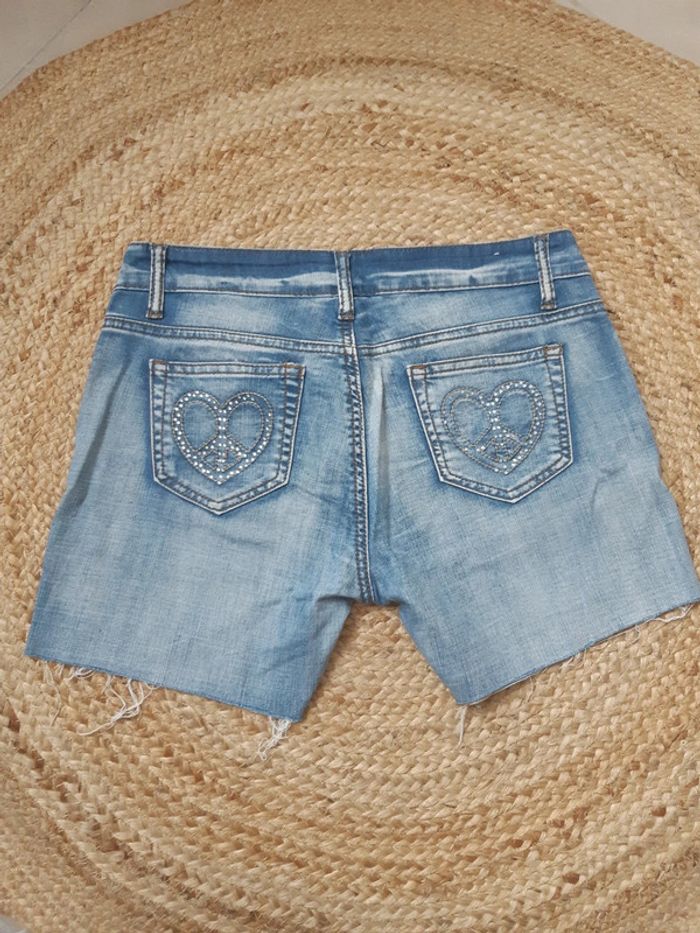Short en jean Walk and Talk T38 - photo numéro 3