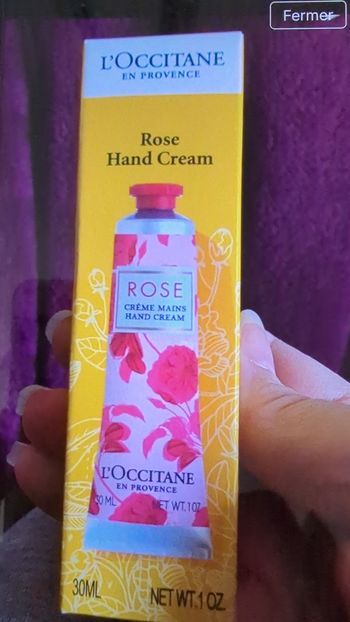 Crème mains l'Occitane