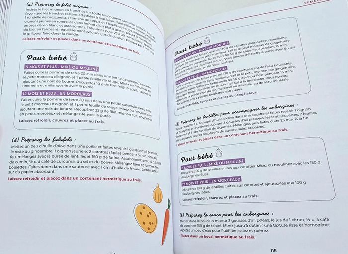 Livre Je batch cook pour bébé et toute ma famille - photo numéro 7