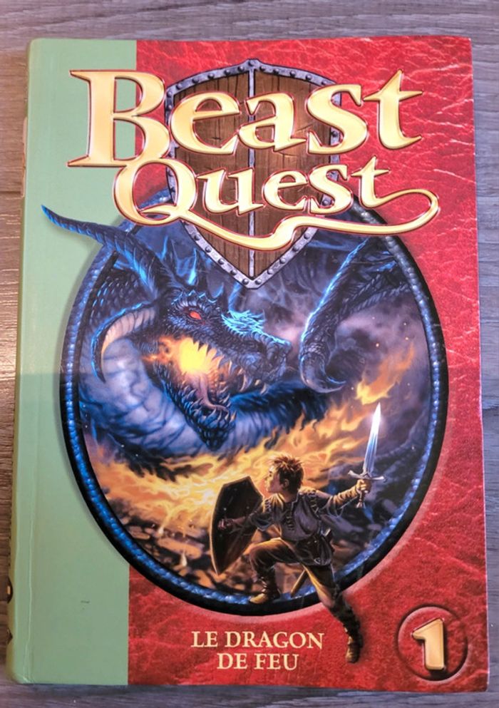 Beast Quest "Le dragon de feu" Tome 1