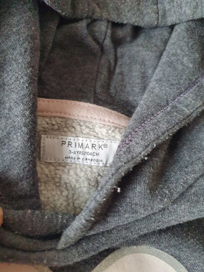 Sweat à capuche Primark 3-4 ans - photo numéro 5