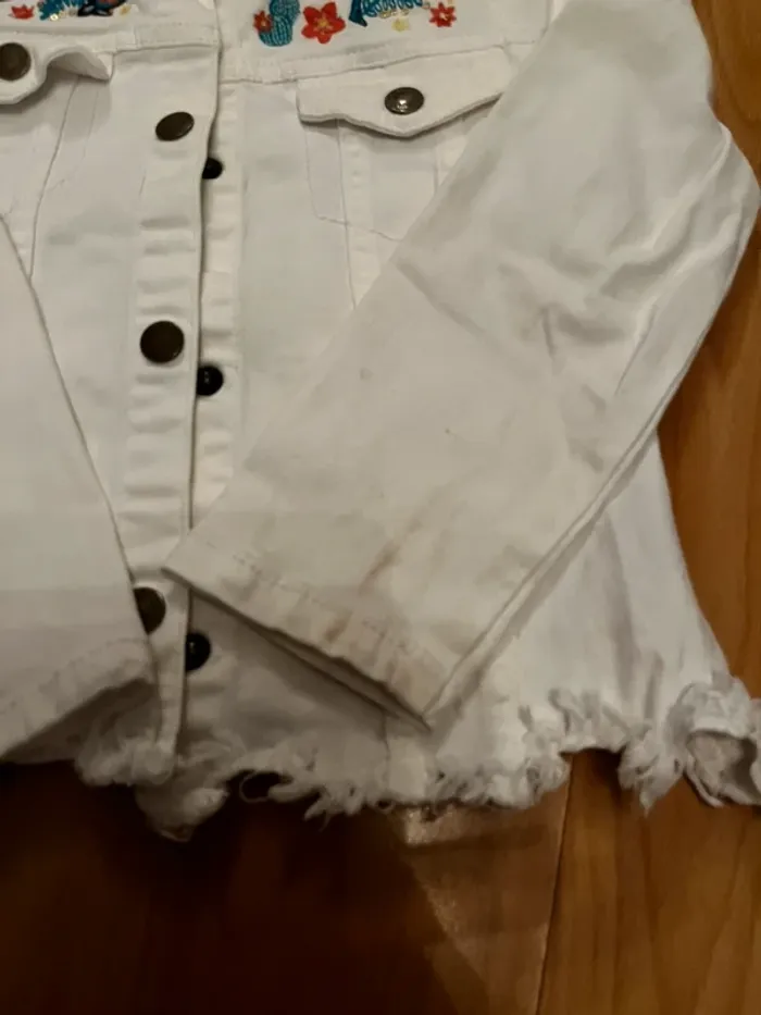 Jolie veste en jean fille 6 ans la compagnie des petits LCDP - photo numéro 2