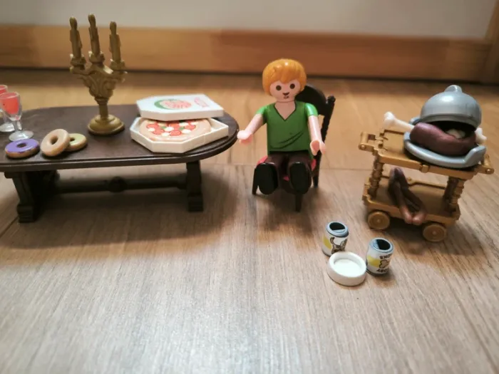 Playmobil Scooby Doo Salle de dîner avec Samy 70363 - photo numéro 2