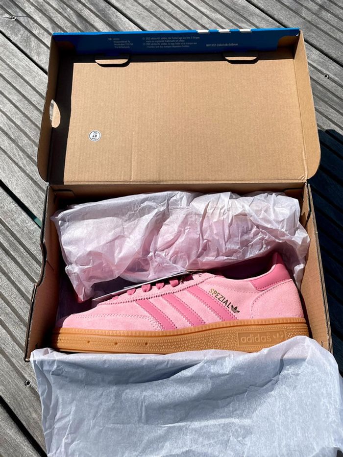 Adidas handball spezial triple pink London flower - photo numéro 11