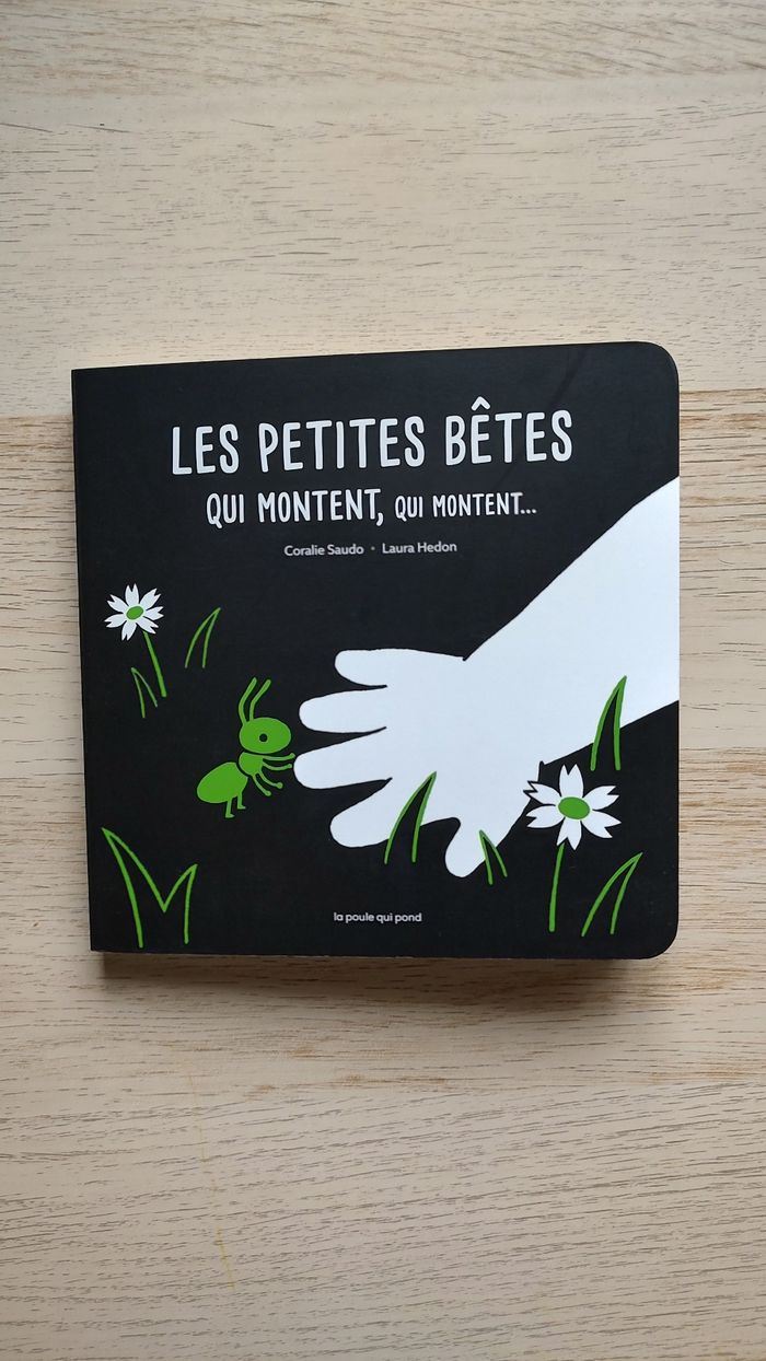 Livre "Les petites bêtes..." noir et blanc