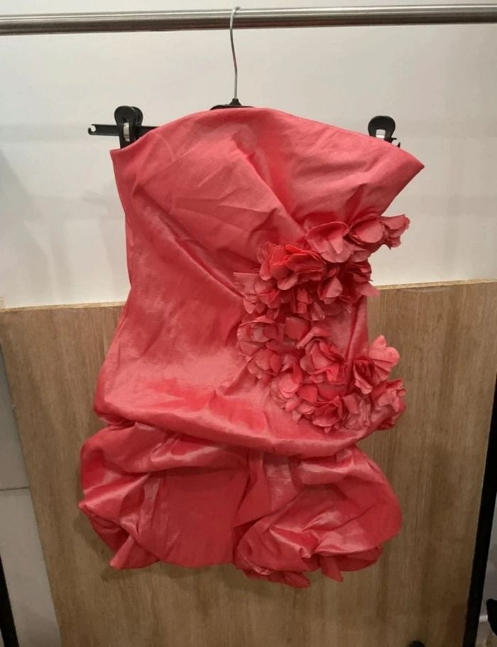 Bustier chic fleurs 3D T36 - photo numéro 1