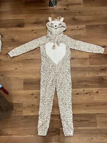 Combi pyjama polaire cerf Etam taille S