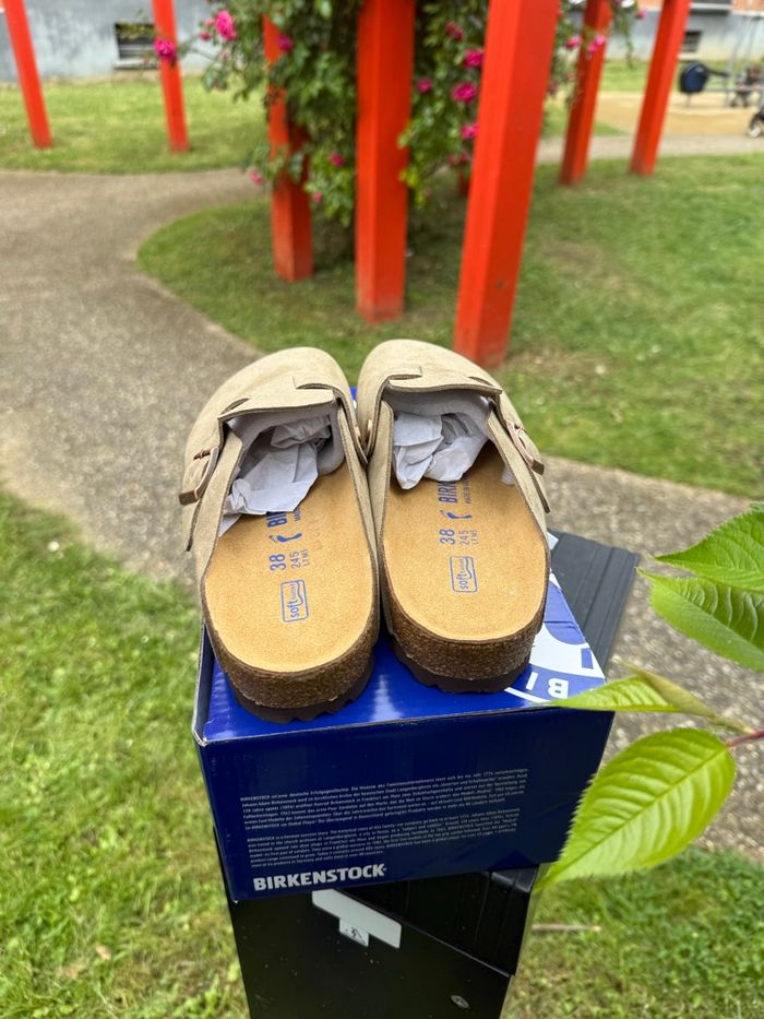 Birkenstock Boston taupe | beige - photo numéro 3
